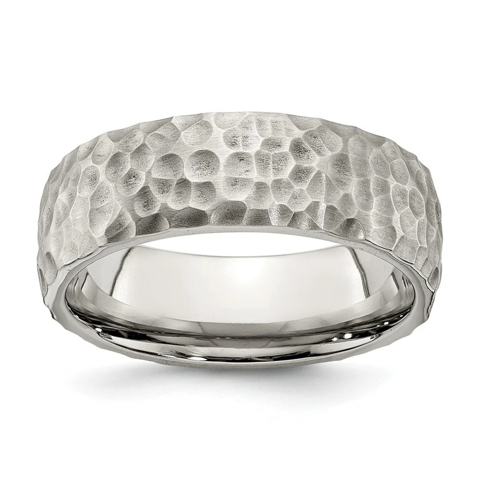 Лента кованая матовая и полированная из нержавеющей стали 7,5 мм