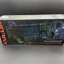 Vivitar 4 in 1 gaming kit keyboard, mouse, headset & mousepad
