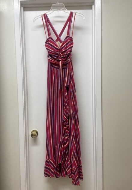 anthropologie gabriela ruffled maxi dress Dressing Room Snaps: Anthropologie