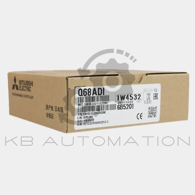 Mitsubishi Q68ADI 129617 Melsec-Q, 8-Kanal Analog Eingangsmodul, Stromeingänge