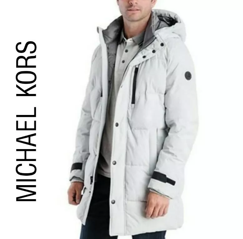 Michael Kors Men's Quilted Hooded Puffer Jacket