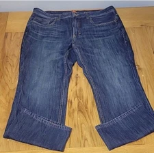 Tommy Bahama Men's Barbados Boot Cut Jeans Cotton Blend Medium Wash Size 38x30