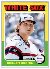#337 Declan Cronin Chicago White Sox 2024 Topps Heritage Rookie RC