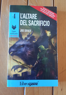 Book Game - Solitaire Wolf 4, Der Opferaltar - Joe Dever 2009