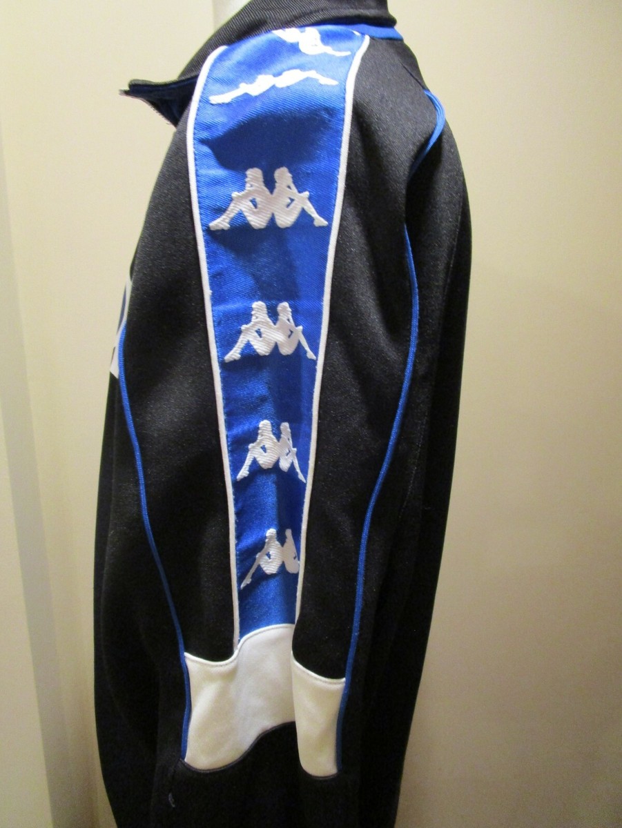 Kappa Men's Quarter Zip Pullover, Large, Blue and Black | eBay