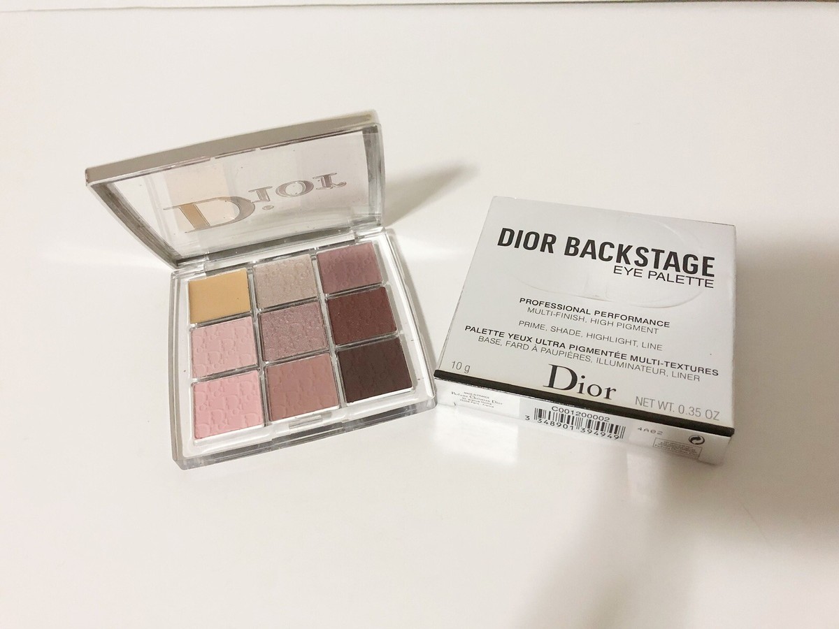 Dior Backstage 8 Shades Eyeshadow Palette 002 Cool Neutrals