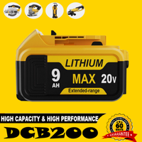 Neu FüR Dewalt Akku 18V/20V 9.0Ah Xr Li-Ion DCB182 DCB184 DCB200 DCB205 9000Mah