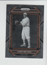 2023 Panini Prizm #216 Chief Meyers card, New York Giants legend