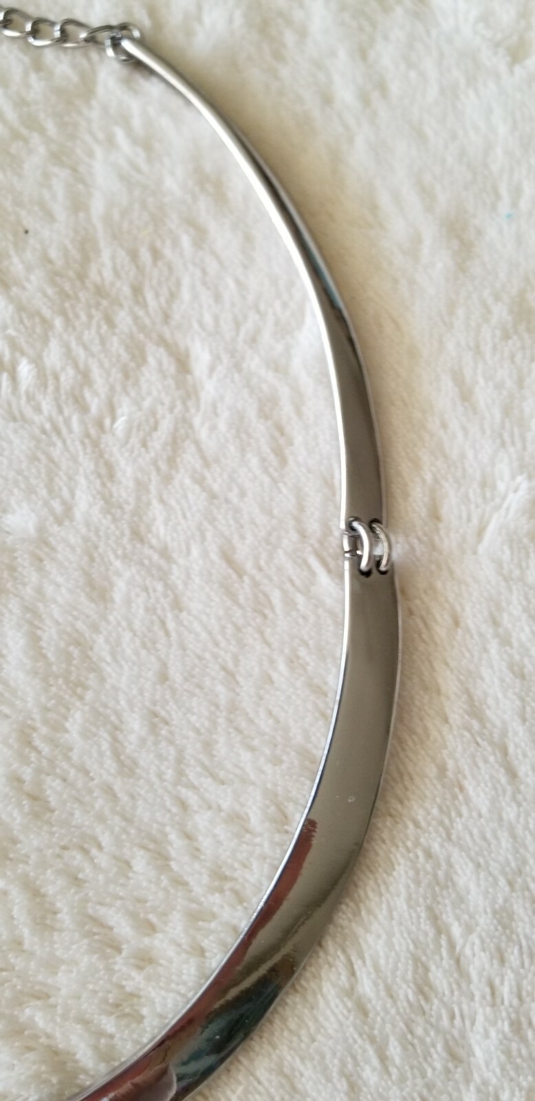 UNIQUE CHICOS LARGE MODERNIST STATEMENT NECKLACE … - image 7