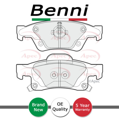 Brake Pads Set Rear Benni Fits Jeep Grand Cherokee 2011-2021 3.0 CRD 2AMV4386AA