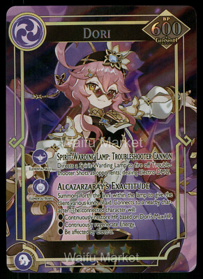 Dori Genshin Impact CCG Waifu/Husbando Anime Game Card Foil