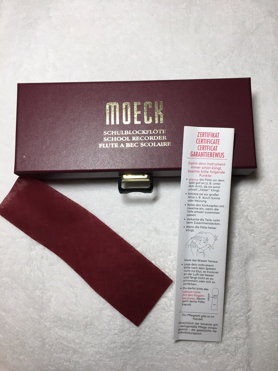 MOECK Recorder SCHULBLOCKFLÖTE SERIES 125 DEUTSCHE