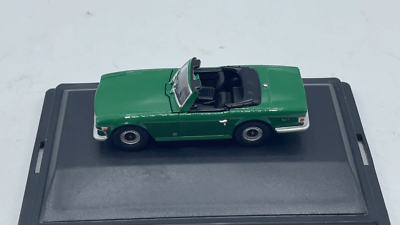 Triumph TR6 Emerald Green with Black interior Diecast car 1:76 OO