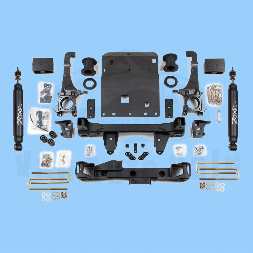 Лифт-комплект Zone 6 дюймов для 2005–2015 Toyota Tacoma 4WD - Изображение 2 из 3