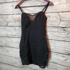 Junior's Black Casual Mini Dress Size Small 