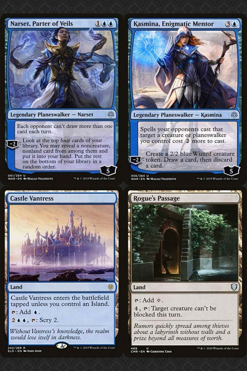 Thassa, God of the Sea *SEA CREATURES* Commander BLUE Deck MTG  Ready-to-Play EDH