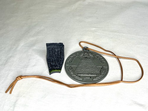 National Treasure, All Seeing Eye Of Providence, Solid Metal, Plaque, Easel - Picture 7 of 10