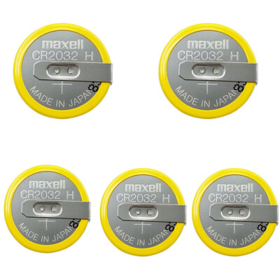 5x CR2032H 3V Battery 240mAh High Capacity Coin Button Cell Non-rechargeable