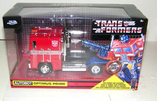 Optimus Prime 1/24 Diecast Model Transformers Jada Autobot NIB Die-Cast 99524