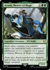 Arwen, Weaver of Hope - 35 - NM - Commander: The Lord of the Rings - MTG