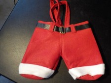Santa Pants Bags Large Capacity Decorative Portable Santa Pants Gift Bag DW T-4