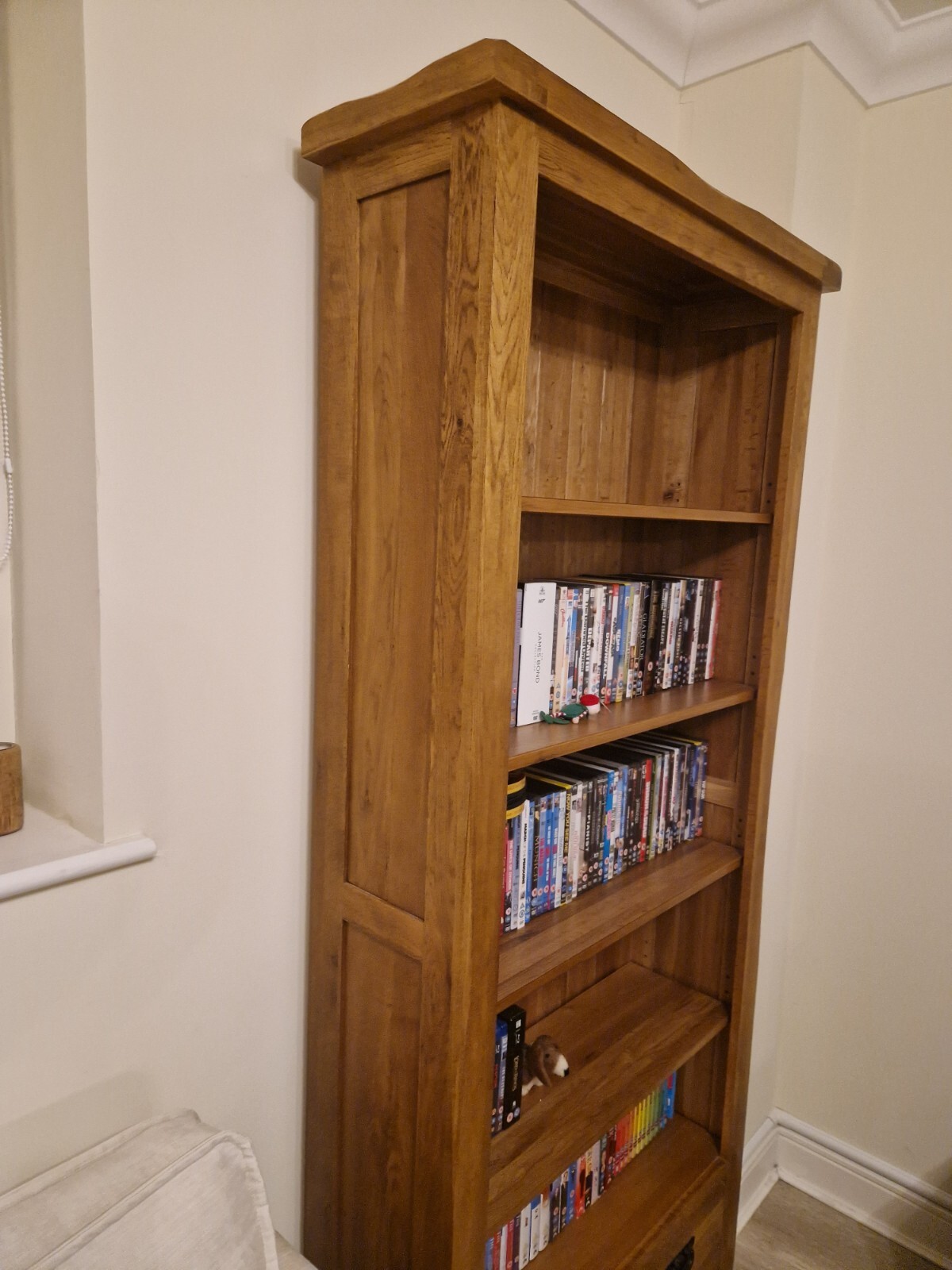 Oak Furniture Land Solid Oak Used Bookcase eBay