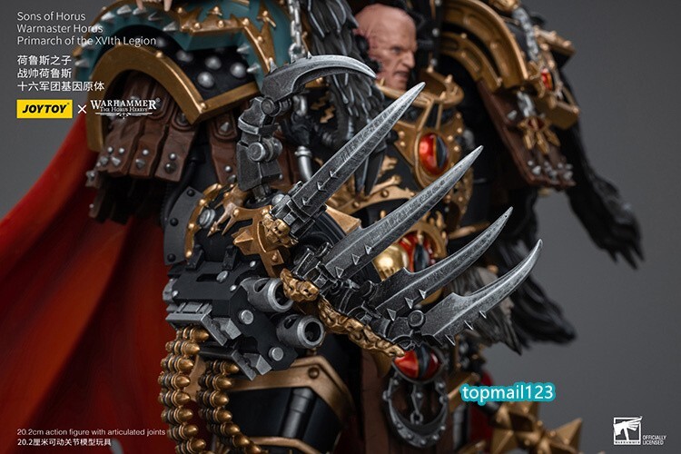 JOYTOY 1:18 Sons of Horus Warmaster Horus Primarch of the XVIth