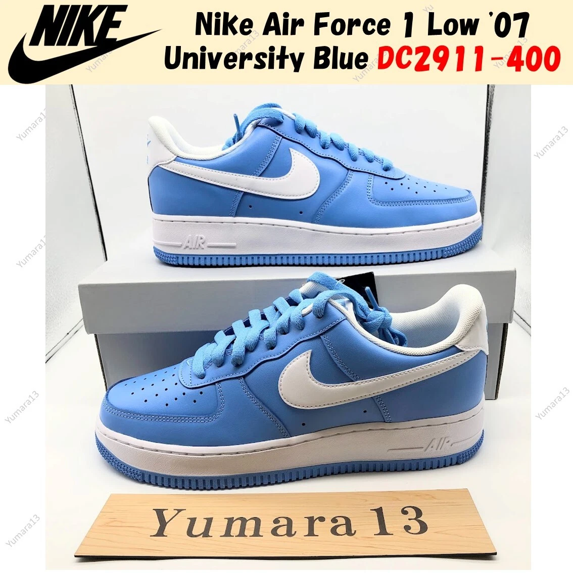 Nike Air Force 1 '07 University Blue | eBay