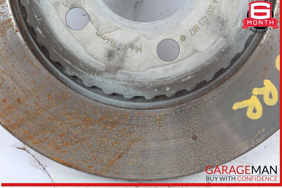 Juego de 2 discos rotor freno trasero derecho y trasero izquierdo mercedes w213 e300 15-20 Foto 4 de 4