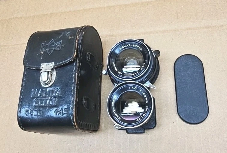 【ケース付き】MAMIYA-SEKOR レンズ　SEKOR 55mm f4.5 Yahoo!オークション - Mamiya Sekor 55mm f4.5 Lens 【レンズケース・