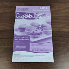 Easy Bake Ultimate Oven Directions ONLY Paperwork Instructions Baking Star Edit.