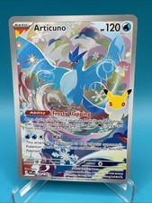 💎 CARTOLINA CELEBRATIVA ARTICUNO 132/128 30° ANNIVERSARIO OTTIME CONDIZIONI