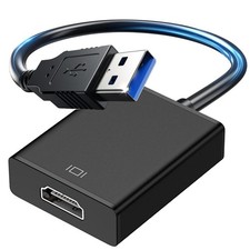 HD 1080P USB 3.0 to HDMI Video Cable Adapter For PC Laptop HDTV LCD TV Converter