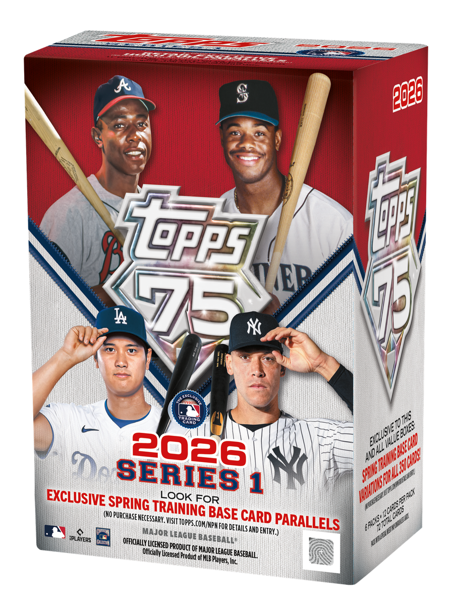 2026 TOPPS SERIES 1 Baseball VALUE BLASTER 40-BOX CASE MLB Brand