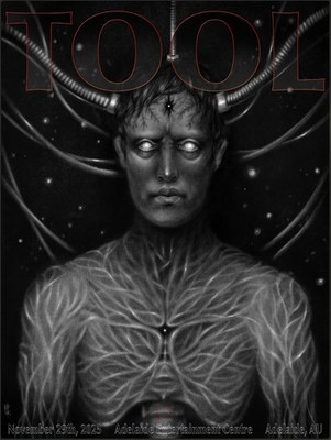 SALE! Tool At Adelaide Entertainment Centre On Nov 29 2025 Poster