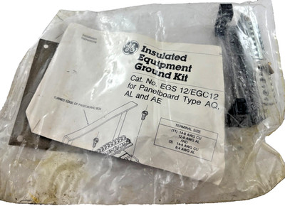 NEW GE EGS12/EGC12 Insulated Equipment Ground Kit   General Electric