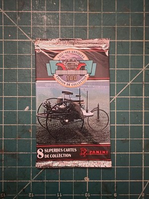 1992 Panini Antique Cars Trading Cards Lot of 1 Sealed Pack Of 8 Cards