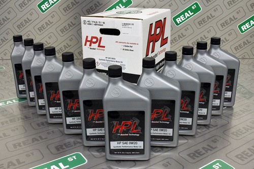 HPL Synthetic Performance Motor Oil 0W20 Case of 12 Quarts HPL020-C | eBay