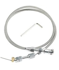 36" Throttle Cable Kit,Car Braided Throttle Cable,LS Swap Steel Braided