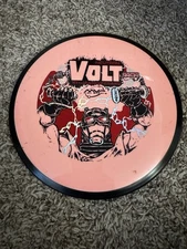 Disc Golf Disc MVP Neutron Volt 10th Anniversary Driver 171g Pink
