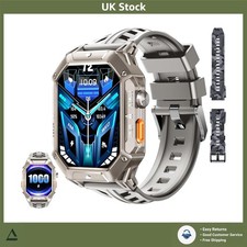 Elite Smart Watch for Men 2.13" AMOLED Display 1000mAh Battery Fitness Tracker