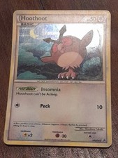 Hoothoot HGSS05 Holo Pokemon Card Promo Heartgold Soulsilver on eBay