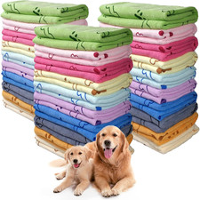 30 Pcs Dog Towels for Drying Dogs Bulk 20 X 40 Inch Quick Drying Pet Bath Towels