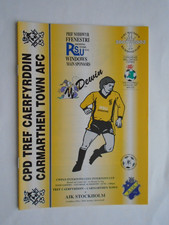 Carmarthen Town v AIK Stockholm 2001/02 Intertoto Cup
