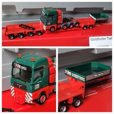 MAN TGA XXL kahl Schwerlast GmbH 47445 Moers Schwerlastsattelzug 153195