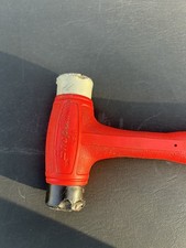 Snap-on Hbpt16 16 Oz Soft Grip Plastic Tip Dead Blow Hammer Non Marring Usa Snap-on Hbpt16 16 Oz Soft Grip Plastic Tip Dead Blow Hammer Non Marring Usa