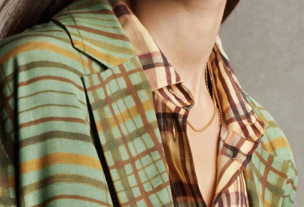 Zara Double Breasted Blazer Grün Viskose Mid-Length ZW Collection S