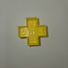 Tupperware Shape O Ball Sorter Yellow Replacement  8 Cross Shape