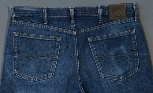 VH15415 FANTASTIC **LEE** REGULAR FIT STRAIGHT LEG JEANS 36X30 (msr 36"x30") - Picture 4 of 6