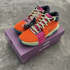 Nike Lebron Witness 8 Mens Size 10 Total Orange Thunder Blue FB2239-800 VIII